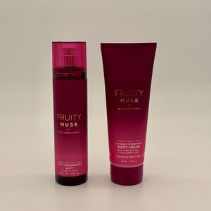 Bath & Body Works Fruity Musk Gift Set NWT